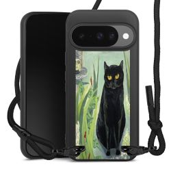 Carry Case Black Line Fabric black/matt black