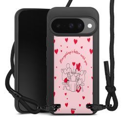 Carry Case Black Line Fabric black/matt black