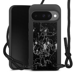 Carry Case Black Line Fabric black/matt black