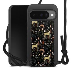 Carry Case Black Line Fabric black/matt black