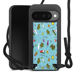 Carry Case Black Line Fabric black/matt black