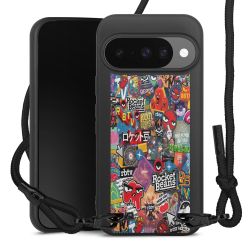 Carry Case Black Line Stoff schwarz/mattschwarz