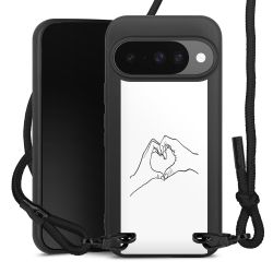 Carry Case Black Line Fabric black/matt black