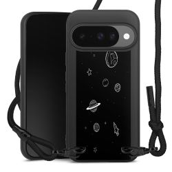 Carry Case Black Line Fabric black/matt black