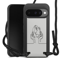 Carry Case Black Line Fabric black/matt black