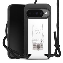 Carry Case Black Line Fabric black/matt black