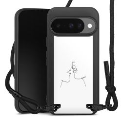 Carry Case Black Line Fabric black/matt black