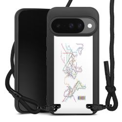 Carry Case Black Line Fabric black/matt black