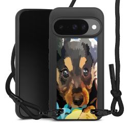 Carry Case Black Line Fabric black/matt black