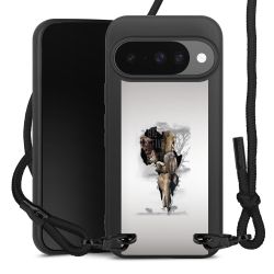 Carry Case Black Line Fabric black/matt black