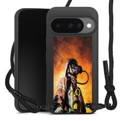 Carry Case Black Line Fabric black/matt black