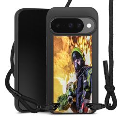 Carry Case Black Line Fabric black/matt black