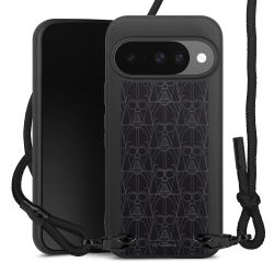 Carry Case Black Line Fabric black/matt black