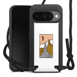 Carry Case Black Line Fabric black/matt black