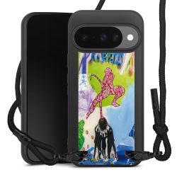 Carry Case Black Line Fabric black/matt black