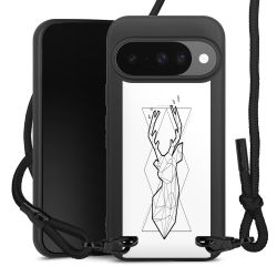 Carry Case Black Line Fabric black/matt black