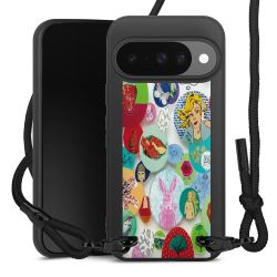 Carry Case Black Line Fabric black/matt black