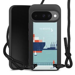 Carry Case Black Line Fabric black/matt black