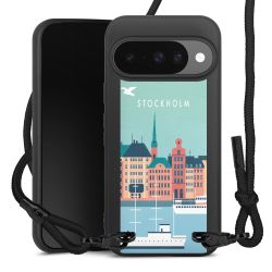 Carry Case Black Line Fabric black/matt black