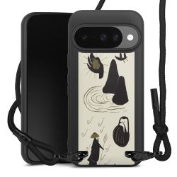 Carry Case Black Line Fabric black/matt black