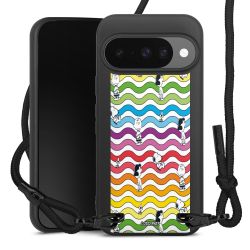 Carry Case Black Line Fabric black/matt black