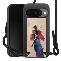 Carry Case Black Line Fabric black/matt black