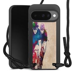 Carry Case Black Line Fabric black/matt black