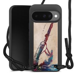 Carry Case Black Line Fabric black/matt black