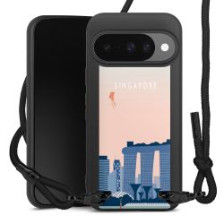 Carry Case Black Line Fabric black/matt black