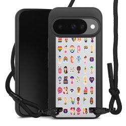 Carry Case Black Line Fabric black/matt black