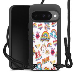 Carry Case Black Line Fabric black/matt black