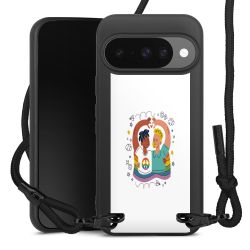 Carry Case Black Line Fabric black/matt black