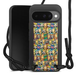 Carry Case Black Line Fabric black/matt black