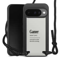 Carry Case Black Line Fabric black/matt black