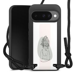 Carry Case Black Line Fabric black/matt black