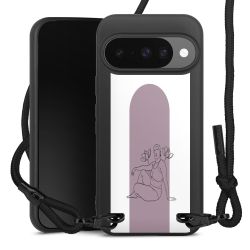 Carry Case Black Line Fabric black/matt black