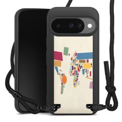 Carry Case Black Line Fabric black/matt black