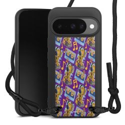 Carry Case Black Line Fabric black/matt black