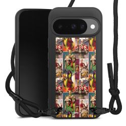 Carry Case Black Line Fabric black/matt black