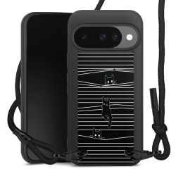 Carry Case Black Line Fabric black/matt black