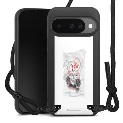 Carry Case Black Line Fabric black/matt black