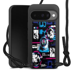 Carry Case Black Line Fabric black/matt black