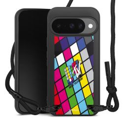 Carry Case Black Line Fabric black/matt black