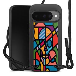 Carry Case Black Line Fabric black/matt black