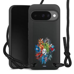 Carry Case Black Line Fabric black/matt black