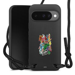 Carry Case Black Line Fabric black/matt black