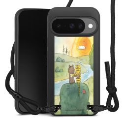 Carry Case Black Line Fabric black/matt black