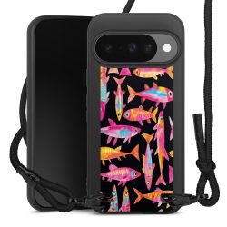 Carry Case Black Line Fabric black/matt black