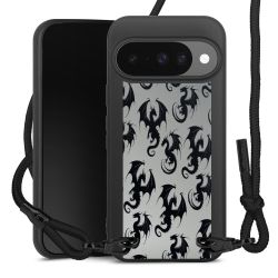 Carry Case Black Line Fabric black/matt black