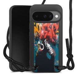 Carry Case Black Line Fabric black/matt black